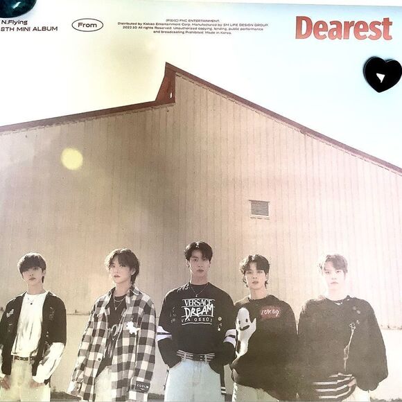 N.Flying Dearest K Pop Official World Poster New - Picture 2 of 4